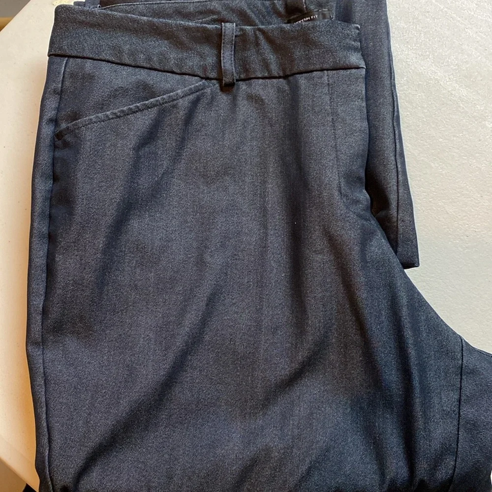 Worthington Gray Straight-Leg Trousers